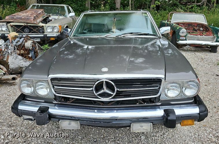 image for item NT9704 1984 Mercedes Benz 380SL
