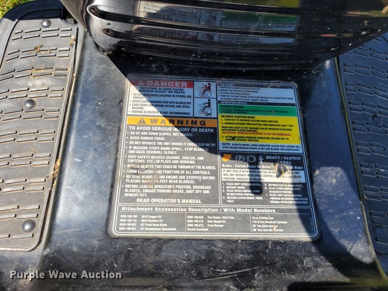 image for item NX9638 MTD Gold  lawn mower