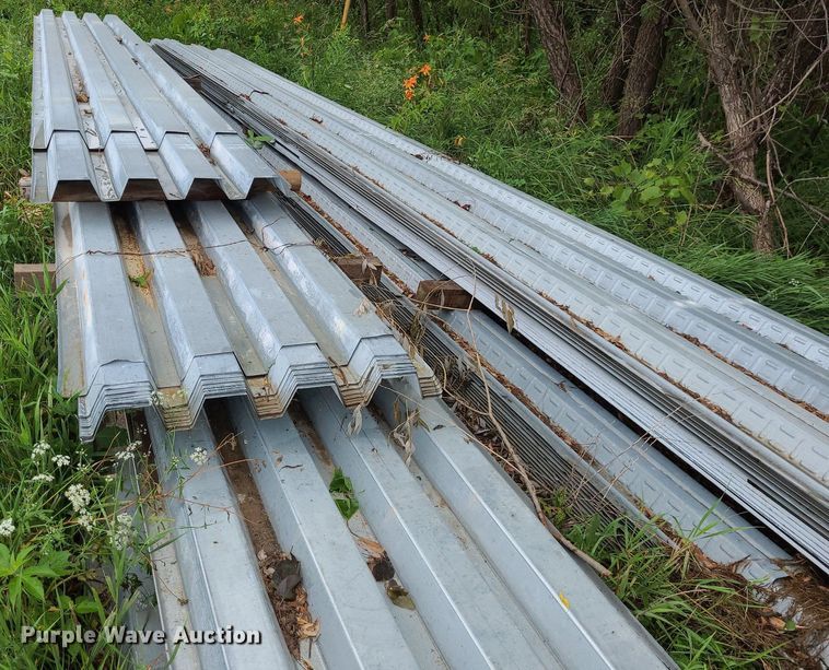 image for item NX9649 Approximately 44 concrete decking sheets