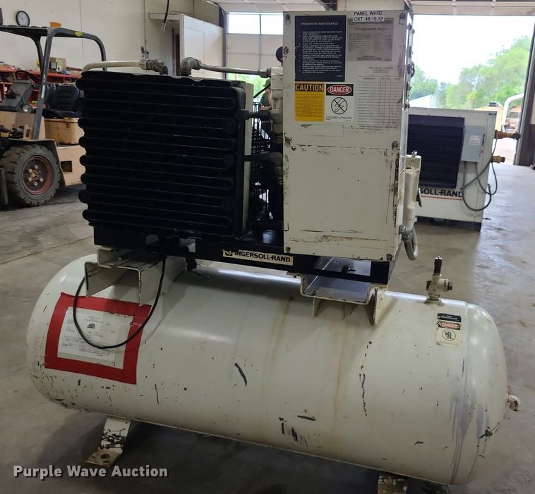 image for item NX9670 1985 Ingersoll Rand U15HSP  air compressor