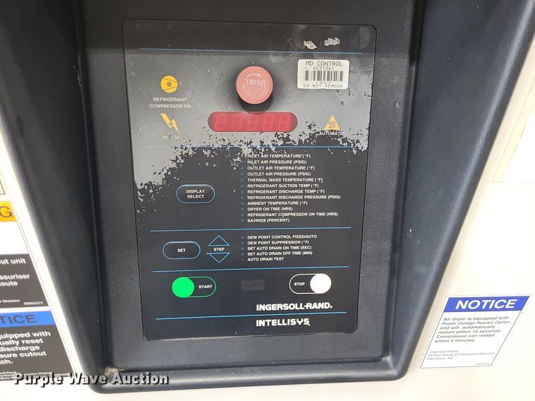 image for item NX9671 1995 Ingersoll Rand TM600  air dryer