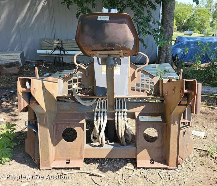 image for item NX9683 Bobcat 709FDS  skid steer backhoe