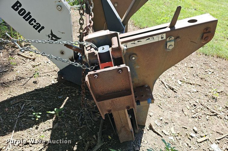 image for item NX9683 Bobcat 709FDS  skid steer backhoe
