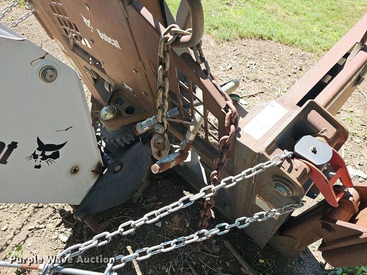 image for item NX9683 Bobcat 709FDS  skid steer backhoe