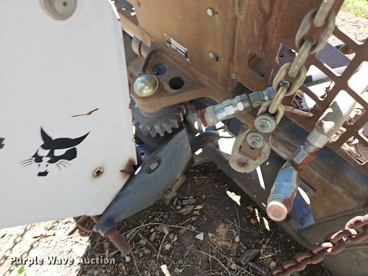 image for item NX9683 Bobcat 709FDS  skid steer backhoe