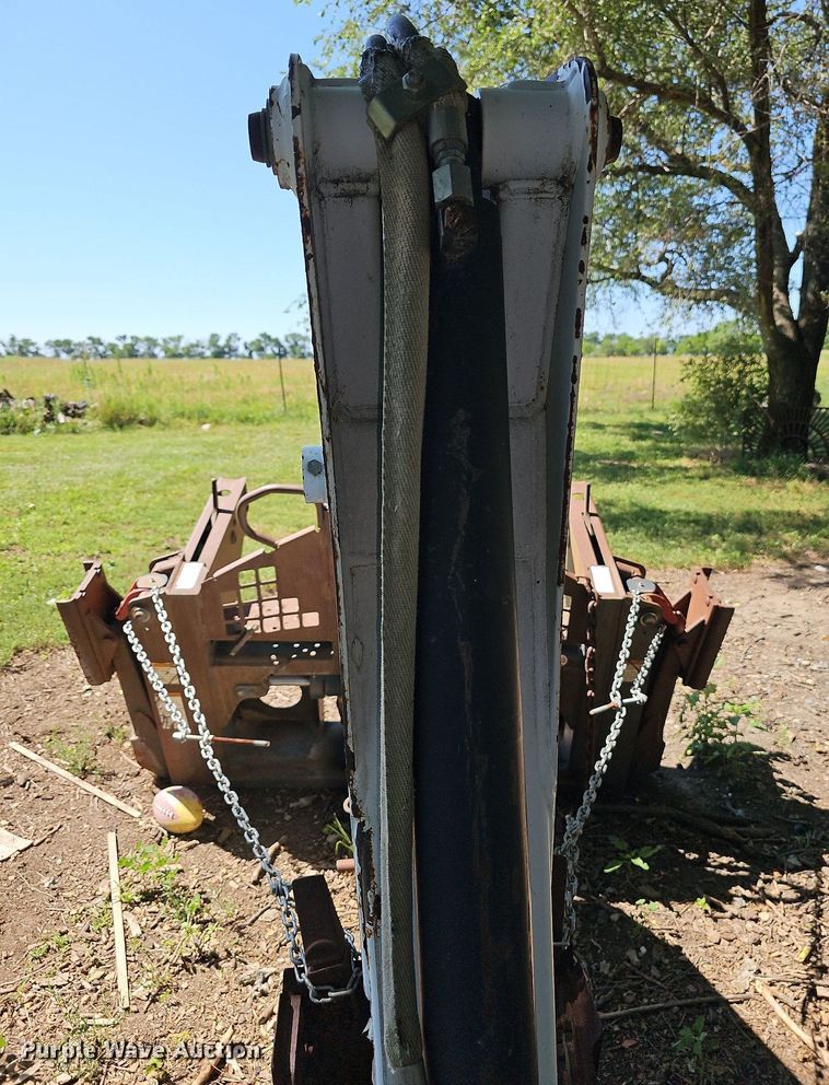 image for item NX9683 Bobcat 709FDS  skid steer backhoe