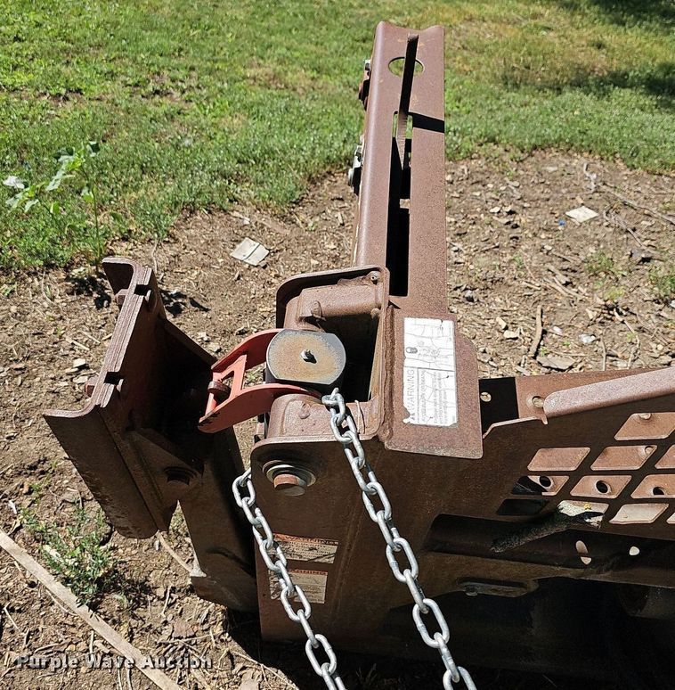 image for item NX9683 Bobcat 709FDS  skid steer backhoe