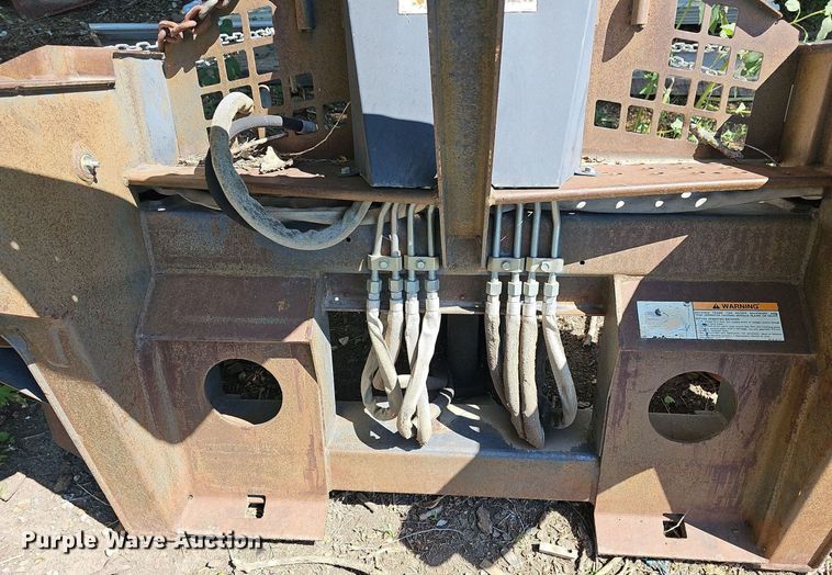 image for item NX9683 Bobcat 709FDS  skid steer backhoe