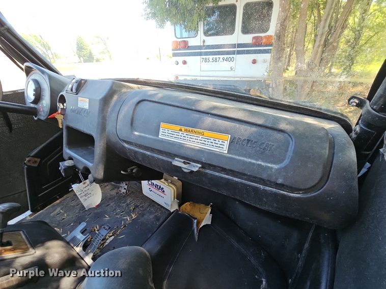 image for item NX9684 2012 Arctic Cat  utility vehicle