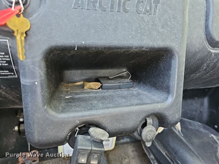 image for item NX9684 2012 Arctic Cat  utility vehicle