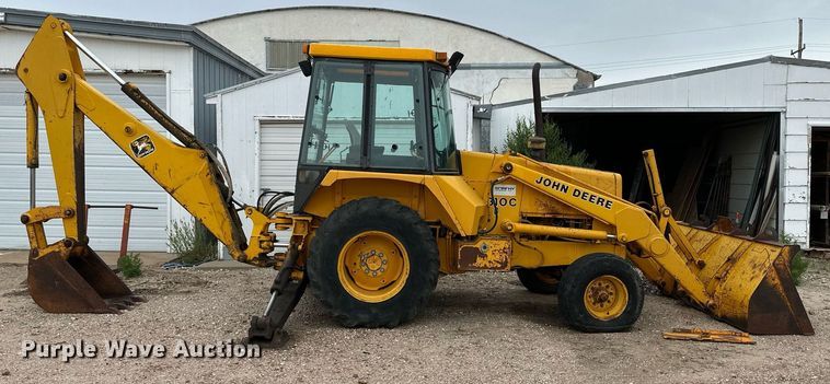 image for item NY9217 1988 John Deere 310C  backhoe