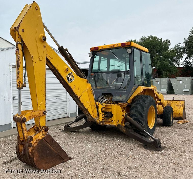 image for item NY9217 1988 John Deere 310C  backhoe