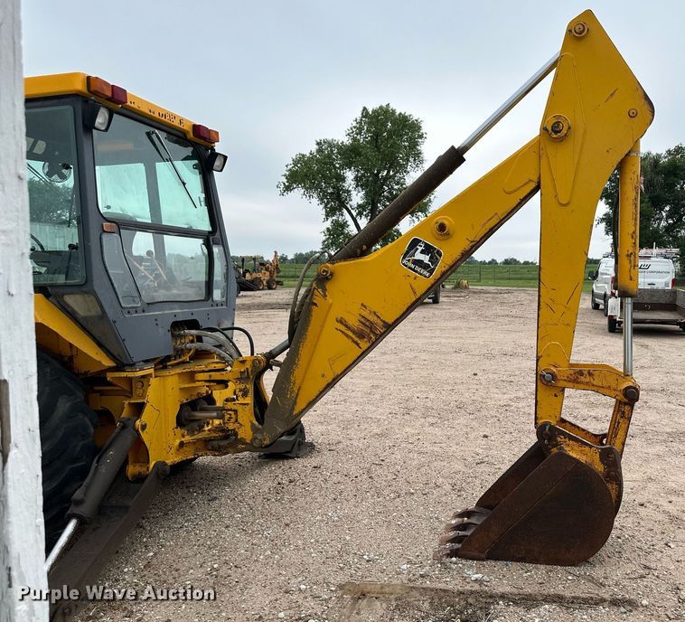 image for item NY9217 1988 John Deere 310C  backhoe