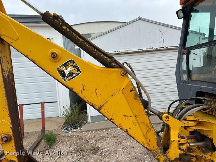 image for item NY9217 1988 John Deere 310C  backhoe
