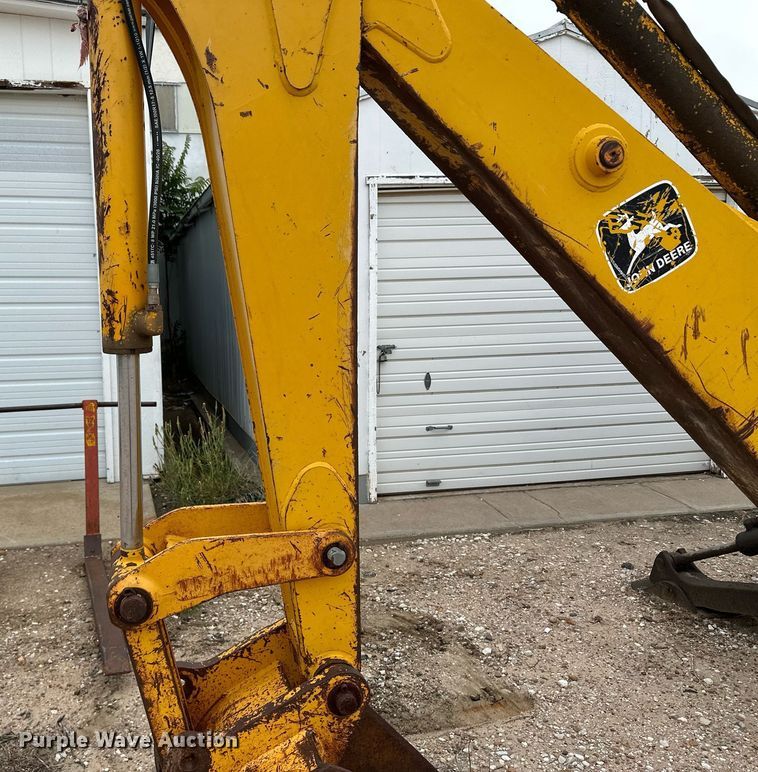 image for item NY9217 1988 John Deere 310C  backhoe