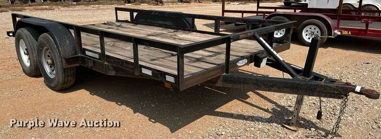 image for item OG9079 2011 Holt Trailer Mfg.  utility trailer