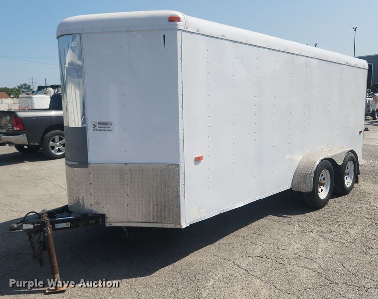 image for item OK9555 2010 Forest River  enclosed cargo trailer