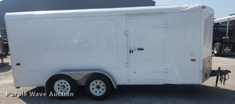image for item OK9555 2010 Forest River  enclosed cargo trailer
