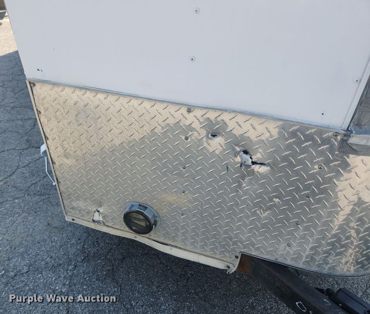 image for item OK9555 2010 Forest River  enclosed cargo trailer