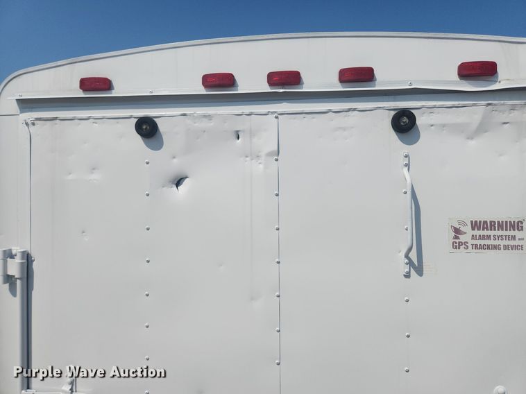 image for item OK9555 2010 Forest River  enclosed cargo trailer