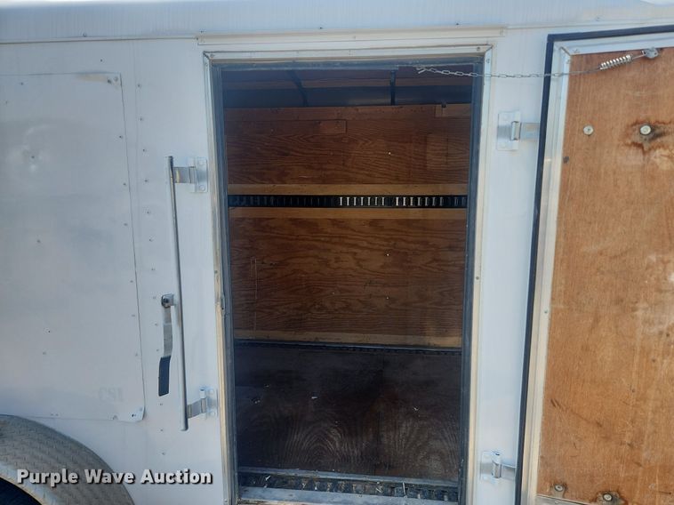 image for item OK9555 2010 Forest River  enclosed cargo trailer