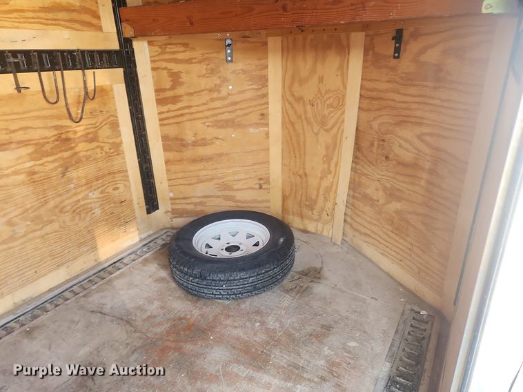 image for item OK9555 2010 Forest River  enclosed cargo trailer
