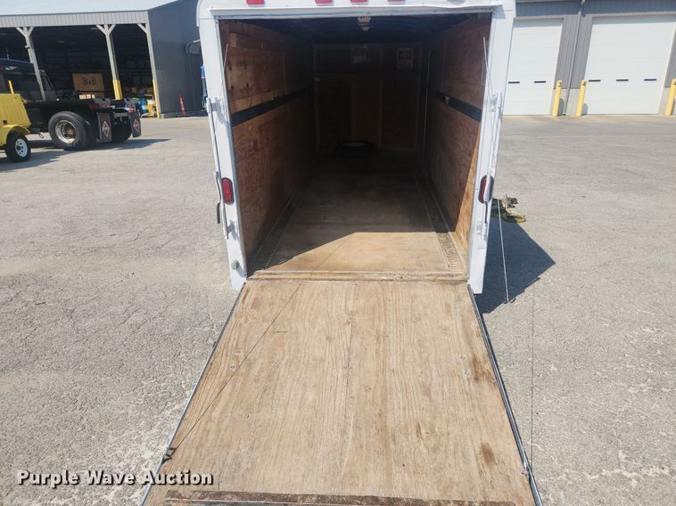 image for item OK9555 2010 Forest River  enclosed cargo trailer