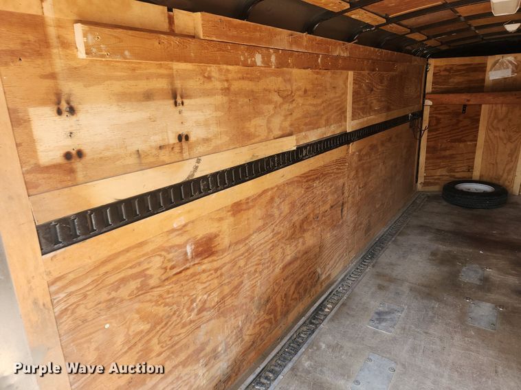 image for item OK9555 2010 Forest River  enclosed cargo trailer