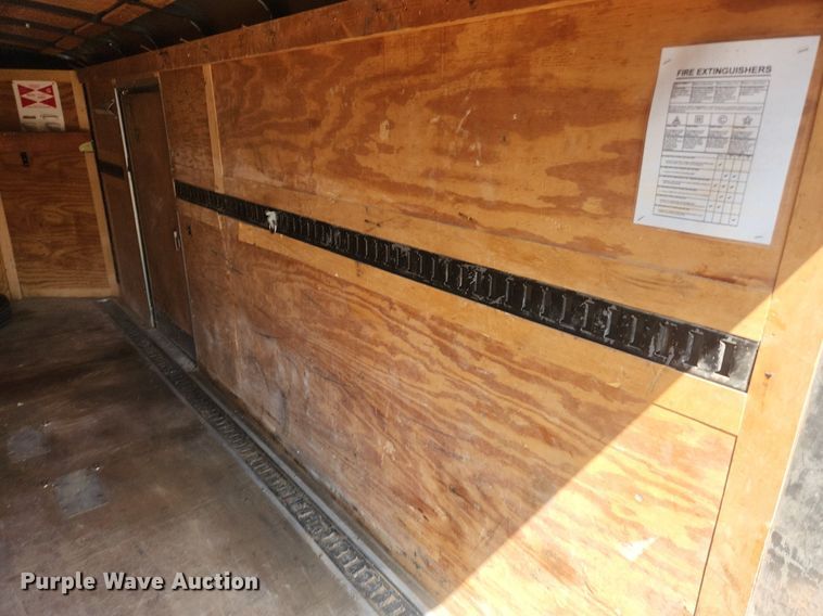 image for item OK9555 2010 Forest River  enclosed cargo trailer