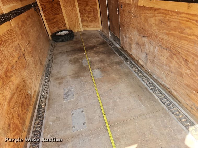 image for item OK9555 2010 Forest River  enclosed cargo trailer