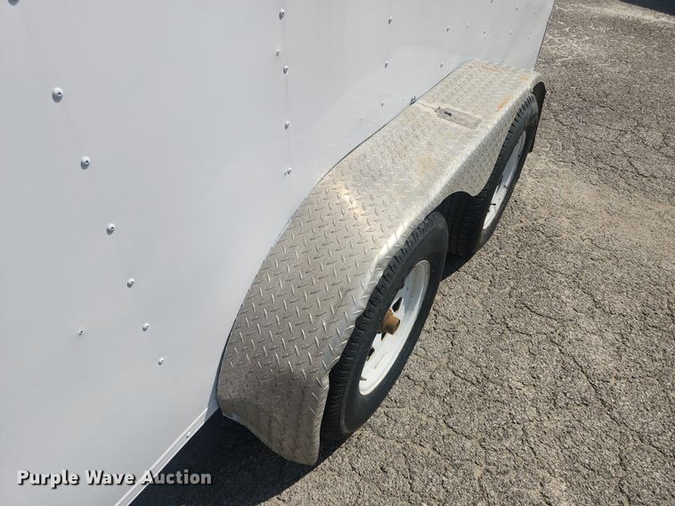 image for item OK9555 2010 Forest River  enclosed cargo trailer