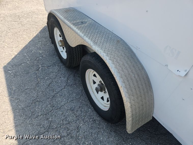 image for item OK9555 2010 Forest River  enclosed cargo trailer