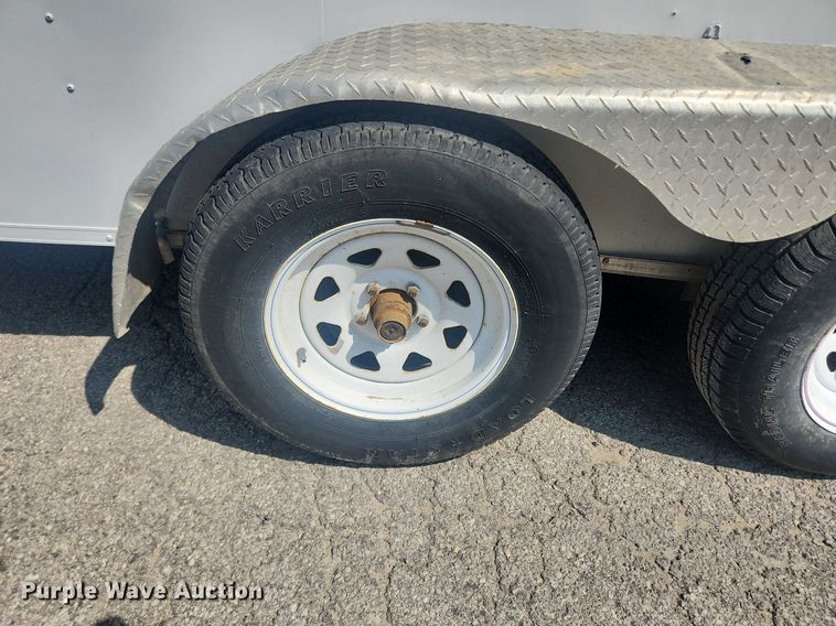 image for item OK9555 2010 Forest River  enclosed cargo trailer