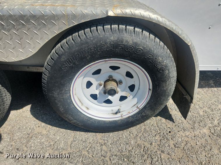 image for item OK9555 2010 Forest River  enclosed cargo trailer