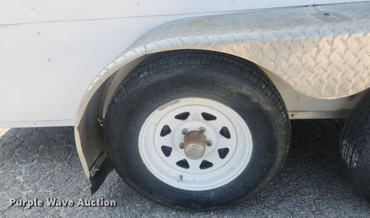 image for item OK9555 2010 Forest River  enclosed cargo trailer