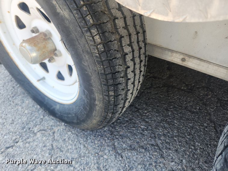 image for item OK9555 2010 Forest River  enclosed cargo trailer