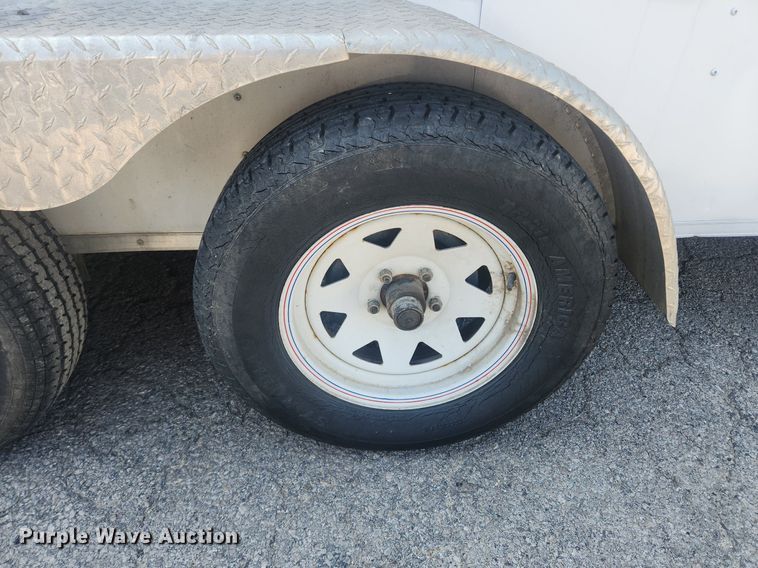 image for item OK9555 2010 Forest River  enclosed cargo trailer