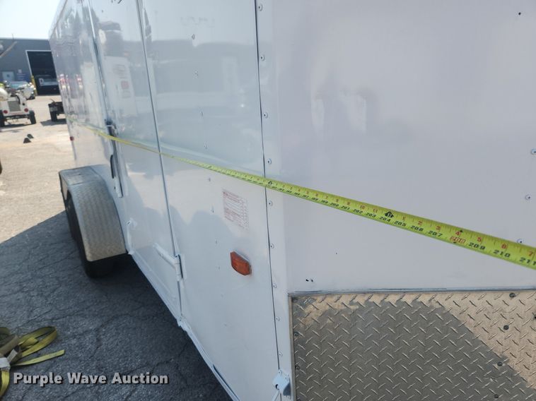 image for item OK9555 2010 Forest River  enclosed cargo trailer