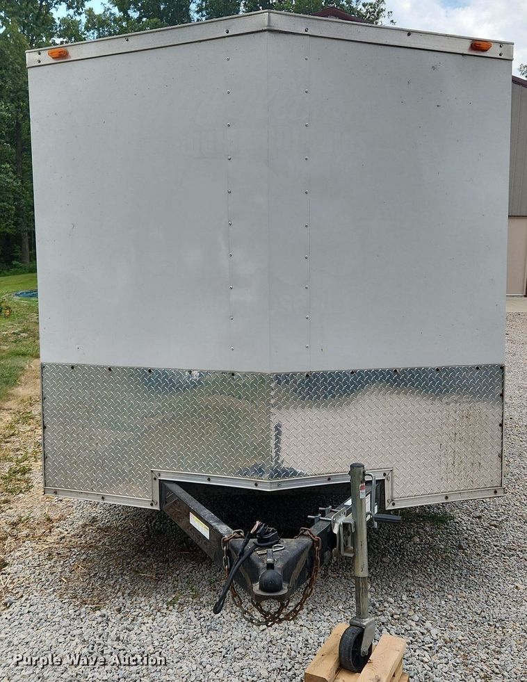 image for item OK9606 2015 Sure Trac  enclosed cargo trailer