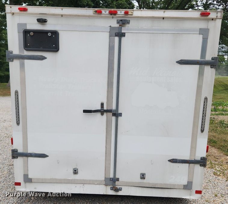 image for item OK9606 2015 Sure Trac  enclosed cargo trailer