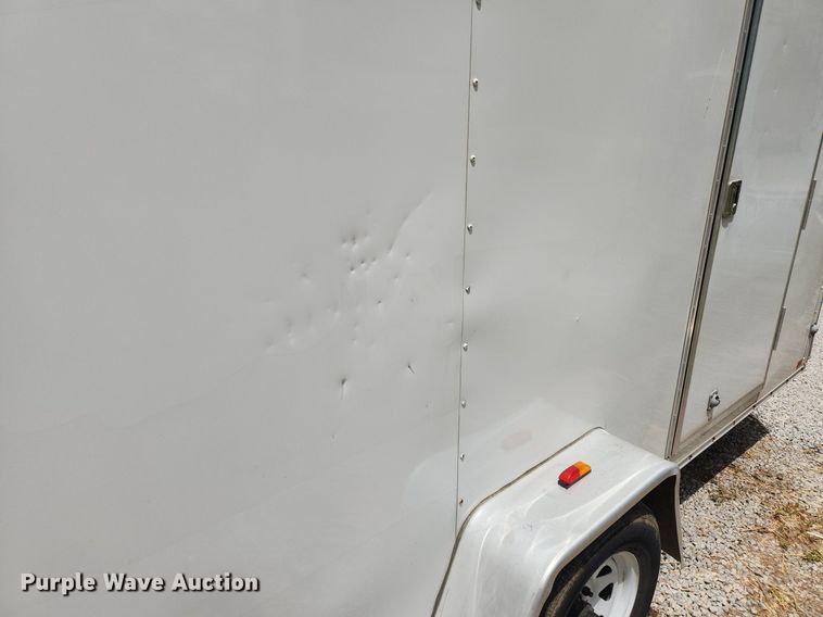image for item OK9606 2015 Sure Trac  enclosed cargo trailer