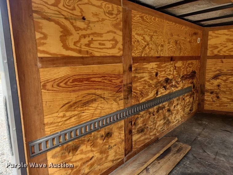 image for item OK9606 2015 Sure Trac  enclosed cargo trailer