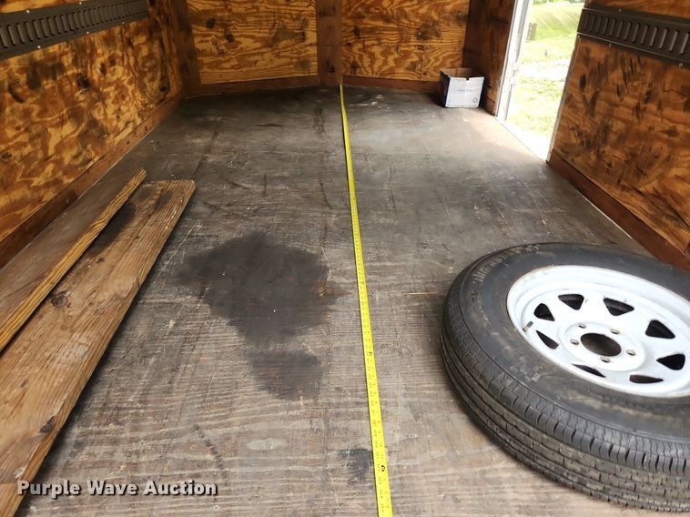 image for item OK9606 2015 Sure Trac  enclosed cargo trailer