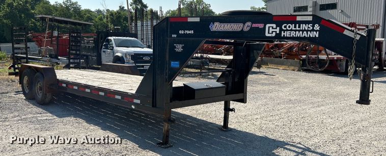 image for item OK9609 2014 Diamond C Ranger Series  equipment trailer