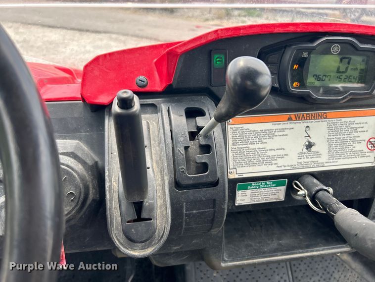 image for item OK9638 2017 Yamaha YXM700  utility vehicle