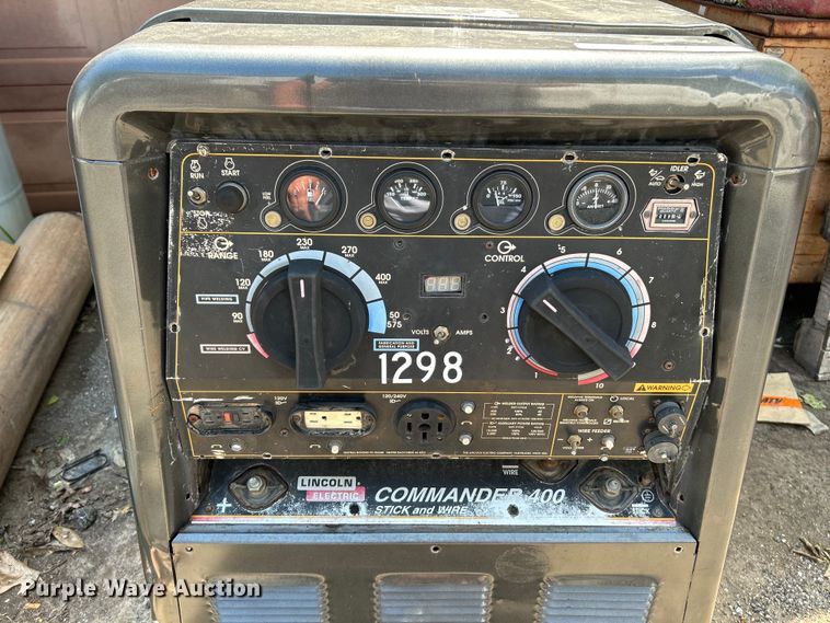 image for item OK9647 Lincoln Electric Commander 400  welder/generator