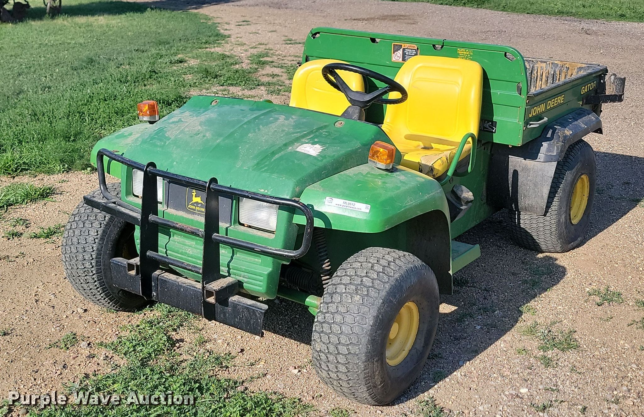 1997 John Deere Gator 4x2 utility vehicle in Alcester, SD Item ML9512