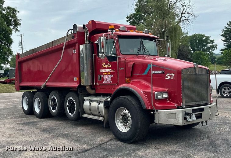 image for item AF9633 1996 Kenworth T800  dump truck