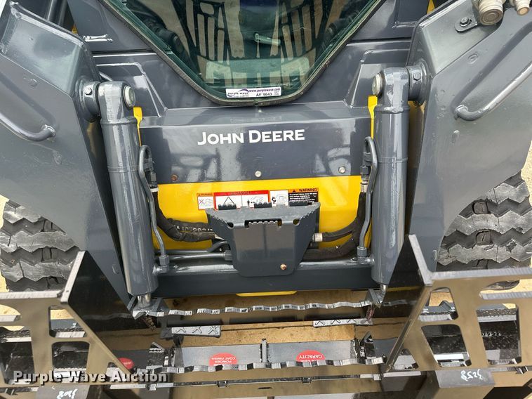 image for item AF9643 2019 John Deere 317G  tracked skid steer loader