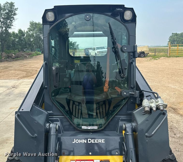 image for item AF9643 2019 John Deere 317G  tracked skid steer loader